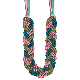 Bella Braid Miyuki 6/0 Necklace Instructions